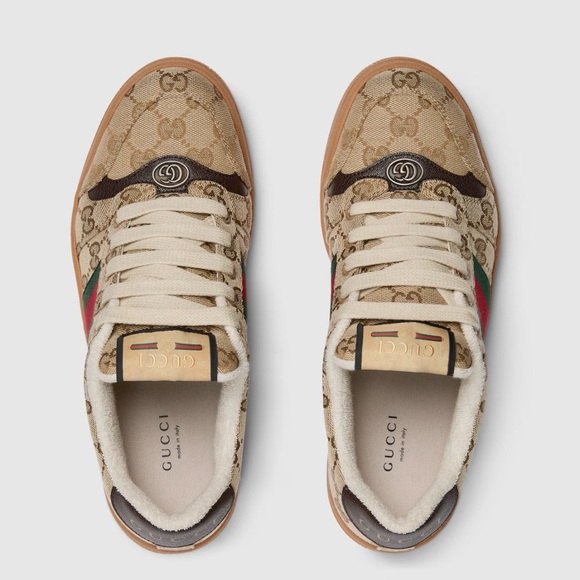 Gucci Women's Screener Sneaker - Picture 4 of 7